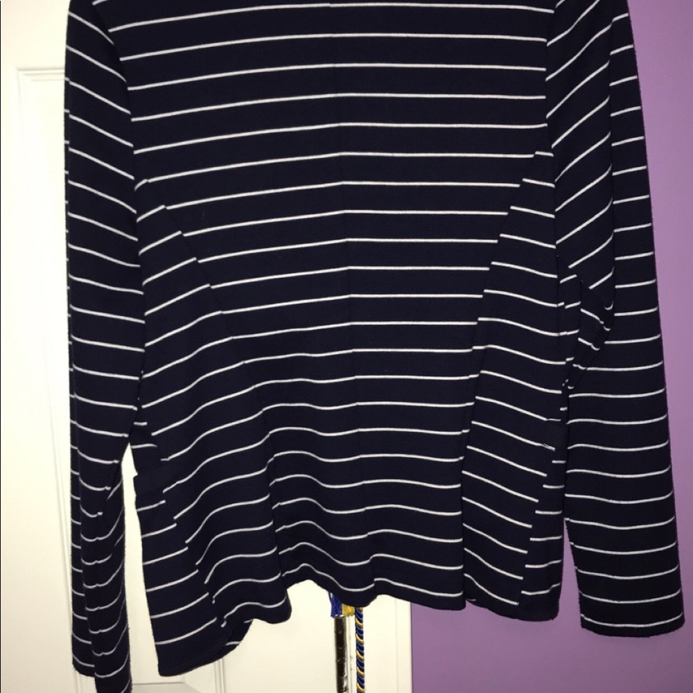 Blue & white stripe Blazer